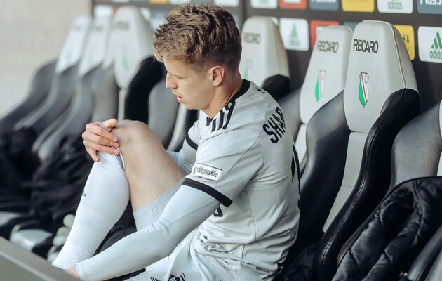 Шабанов провів за "Легію" сім матчів у чемпіонаті Польщі