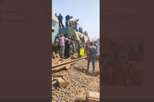 У Єгипті пасажирський потяг зійшов з рейок - загинули 11 осіб 