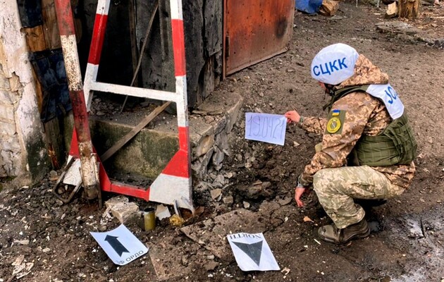 Штаб ООС: Оккупанты в Донбассе минируют населенные пункты российскими боеприпасами