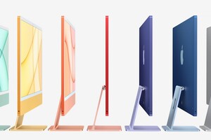 Новые iMac будут доступны в семи ярких цветах