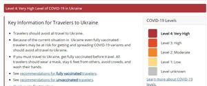 США закликали уникати будь-яких поїздок в Україну 