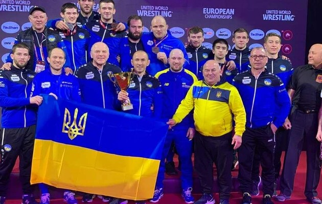 Украина заняла второе место в медальном зачете чемпионата Европы по вольной борьбе