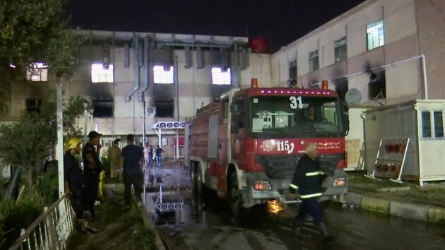 В Багдаде во время пожара в ковидной больнице погибли более 50 человек