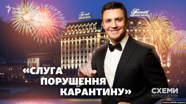 Штраф за вечеринку Тищенко заплатит отель
