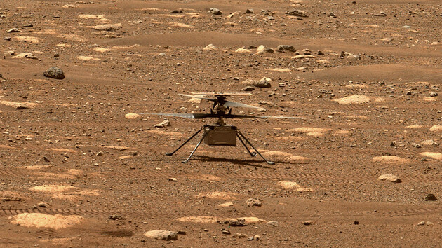 Вертолет NASA на Марсе установил два новых рекорда