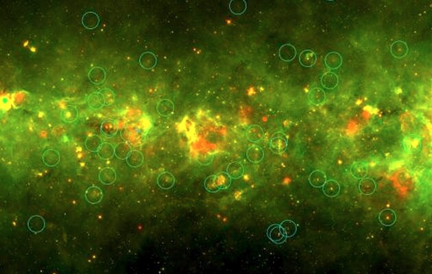 Вчені розкрили таємницю «жовтих куль» Чумацького Шляху 