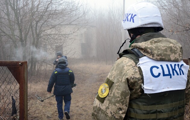 Гуманитарное разминирование Донбасса продолжается