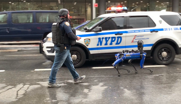 Полиция Нью-Йорка заявила о прекращении использования дистанционно управляемых роботов-собак в связи с протестами