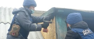 Рятувальники ГСЧС відремонтували ще півсотні будинків мирних мешканців Донбасу 
