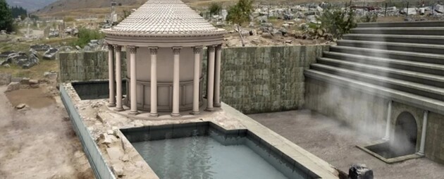 З печери виходить хмара вуглекислого газу, яка вбивала тварин