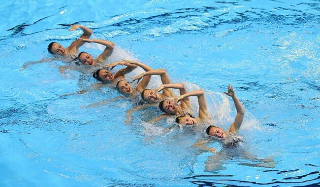 Сборная Украины по артистическому плаванию завоевала четвертое золото на чемпионате Европы