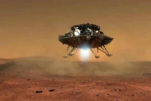 Китай завершил историческую посадку космического корабля на Марс