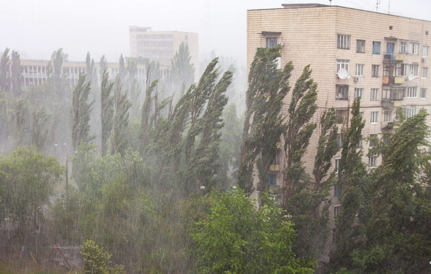 В Украине ожидается ухудшение погоды: усиление дождя и ветра, не исключены грозы и град