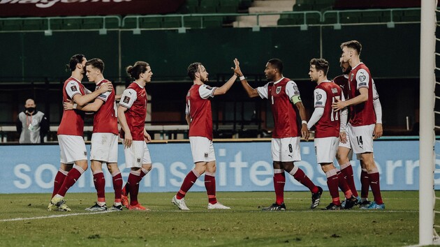 Австрия сыграет с Украиной в последнем туре группового этапа