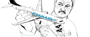 Імейл про загрозу вибуху на борту Ryanair відправили вже після перехоплення літака – швейцарський провайдер 