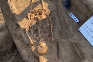 У кургані біля Дніпра знайшли поховання сарматського воїна 