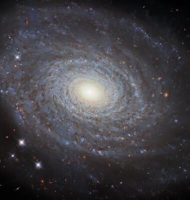 «Хаббл» сделал потрясающий снимок спиральной галактики из созвездия Овна