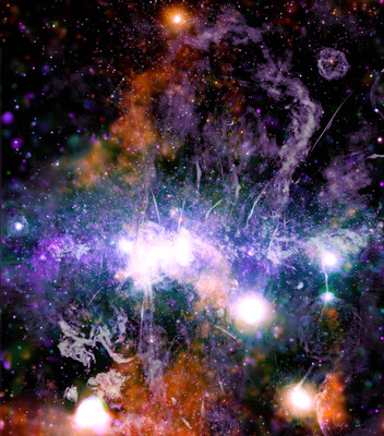 NASA опублікувало детальний знімок центру Чумацького Шляху 