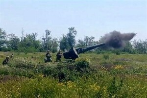 Украинские артиллеристы провели стрельбы в зоне ООС: фоторепортаж