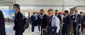 Сборная Украины прибыла на Евро-2020 в Румынию
