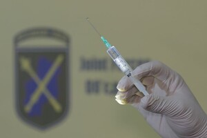 У штабі ООС відзвітували про результати вакцинації військовослужбовців 