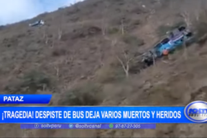 В Перу автобус с пассажирами рухнул в ущелье — погибли 17 человек