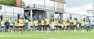 Сборная Украины провела первую тренировку в Румынии перед Евро-2020