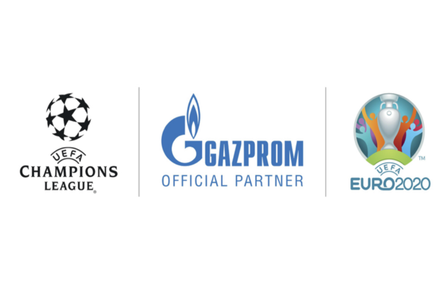 "Газпром" является официальным партнером Евро-2020