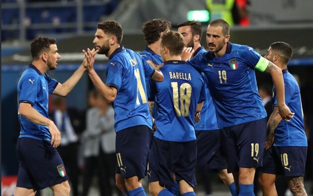 Италия стала первым участником плей-офф Евро-2020