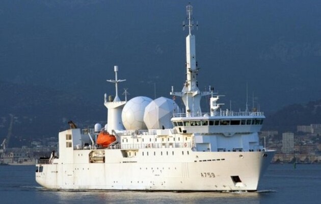 Розвідувальний корабель ВМС Франції увійшов до Чорного моря