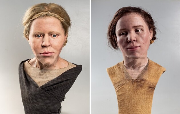 Антропологи воссоздали внешность двух женщин бронзового века