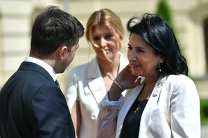 В Киеве началась встреча Зеленского с президентом Грузии Зурабишвили