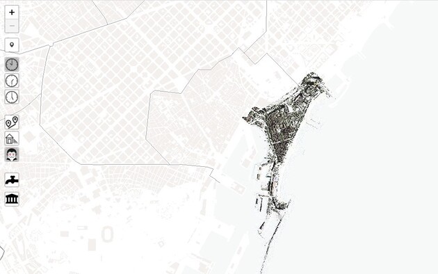 Додаток Cool Walks, що будує "вампірський маршрут"