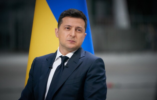 Зеленский заявил, что внес в Верховную Раду законопроект о большом гербе Украины