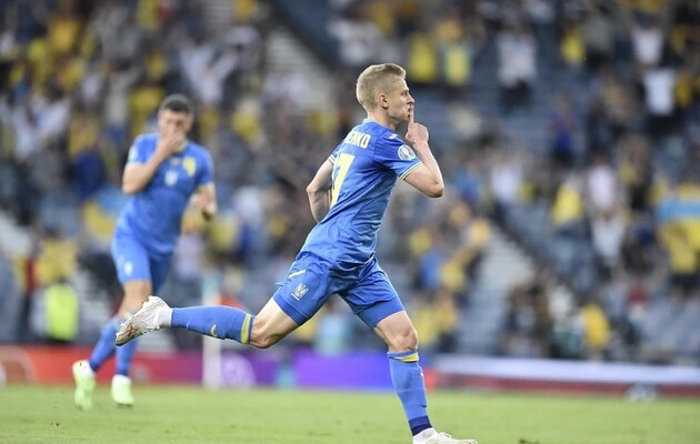 Футболисты сборной Украины прокомментировали итог матча против Швеции на Евро-2020