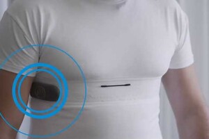 Створена розумна футболка, яка слідкує за станом здоров'я через 5G  
