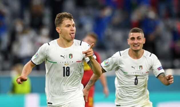 Италия победила Бельгию в Мюнхене