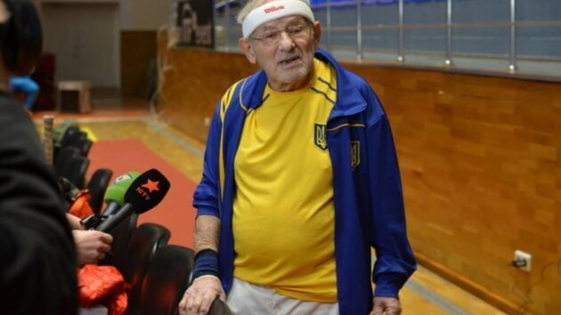 97-річний український тенісист потрапив до Книги рекордів Гіннеса 