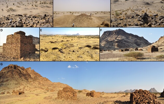 Расположение древних гробниц в Судане напоминает звездные скопления