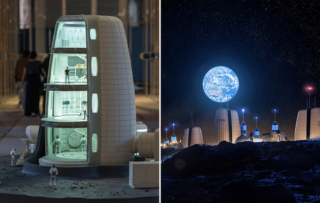 Архитекторы представили проект поселения на Луне