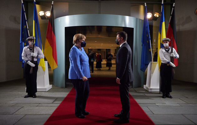 Меркель не повернула вспять «Северный поток» 