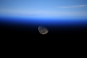 Астронавт ESA зробив знімки Місяця з борту МКС 