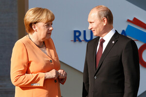 Кремль заявил, что Меркель и Путин удовлетворены строительством «Северного потока-2»