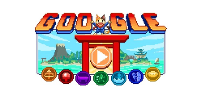 Дудл присвячений Олімпіаді в Токіо