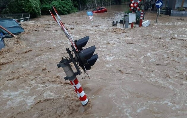 Бельгия снова страдает от наводнения 