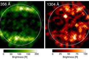 «Хаббл» виявив сліди водяної пари на супутнику Юпітера Ганімеді 
