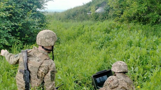 Бойцы ВСУ жестко ответили на минометные обстрелы позиций в районе ООС