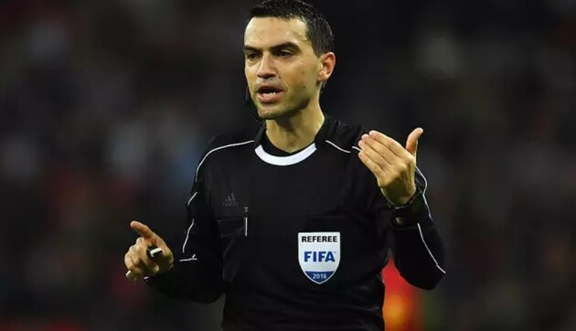 Хацеган обслужит матч "Шахтера" в Бельгии