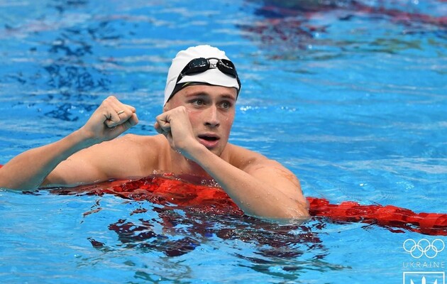 Український плавець Романчук завоював срібну медаль Олімпіади в Токіо 