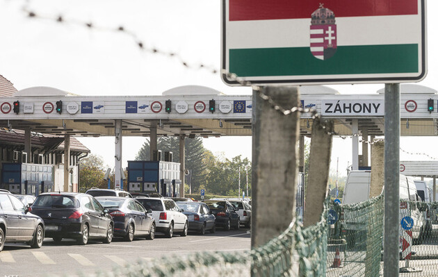 На границе с Венгрией из-за обесточивания не работает один пункт пропуска 